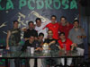 Foto del equipo de f�tbol Sala La Pedrosa en la liga de San Juan en Aguilar de Campoo 2004 - TERCER PUESTO.