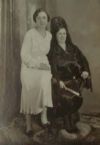 Rosa Mata y su madre
