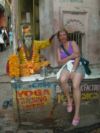 Barruelana purificándose en la India