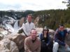 Barruelanos en Lower Falls, Yellowstone
