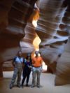 Barruelanos en Antelope Canyon, Arizona