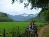 Barruelanos en los Arrozales en Mai-Chau, Vietnam.