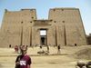 Barruelano en el Templo de Edfu