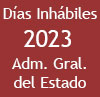 Días inhábiles 2020